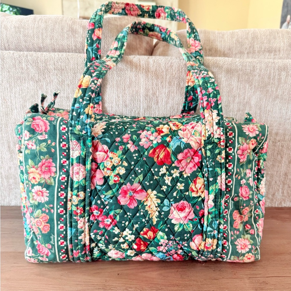 1993 “Springtime” RARE Vera Bradley Small Duffle-VINTAGE RETIRED